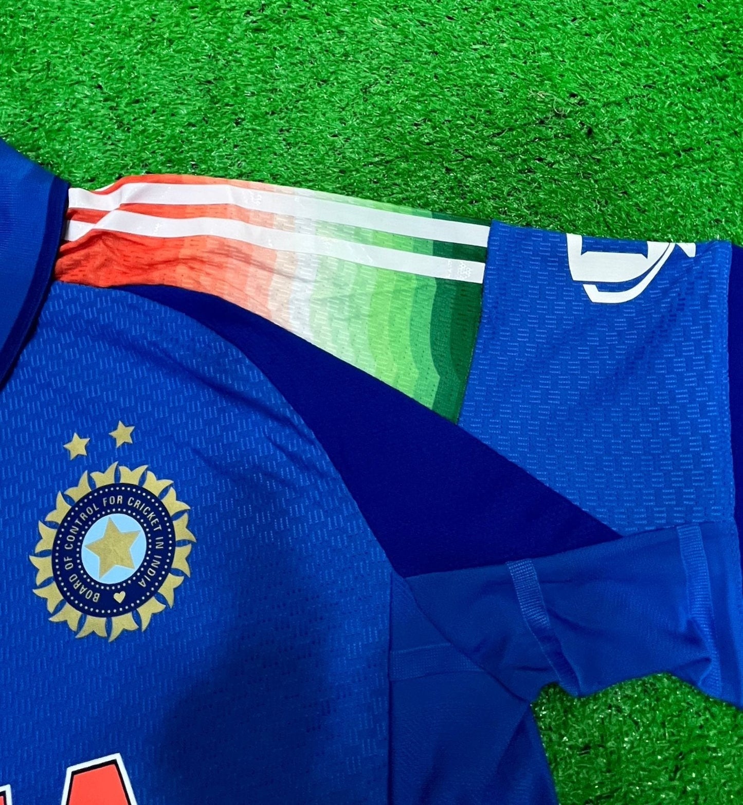 INDIA ODI 2024 CHAMPIONS TROPHY CRICKET JERSEY PLAYER VERSION