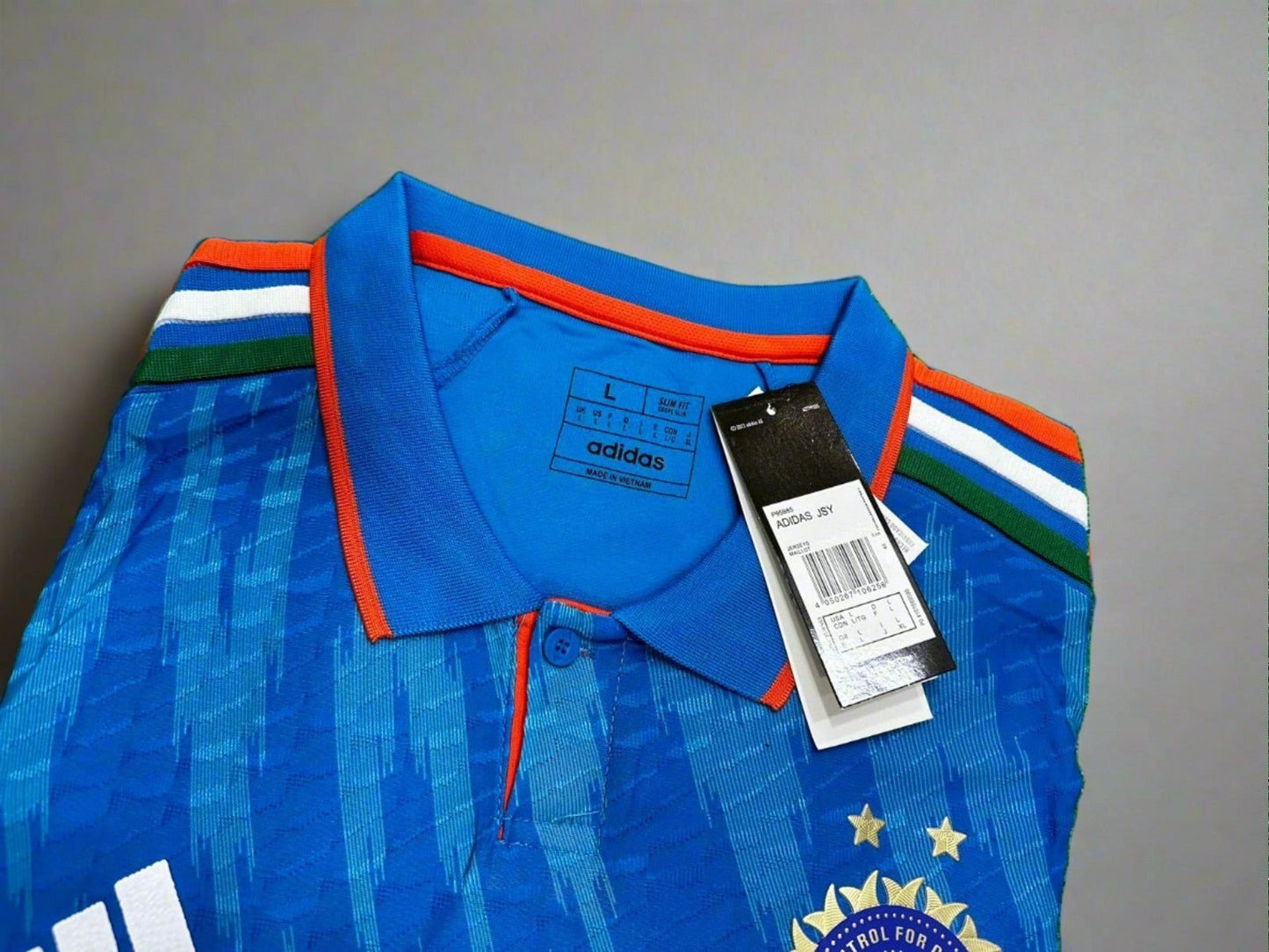 INDIA ODI TRI COLOR CRICKET JERSEY PLAYER VERSION