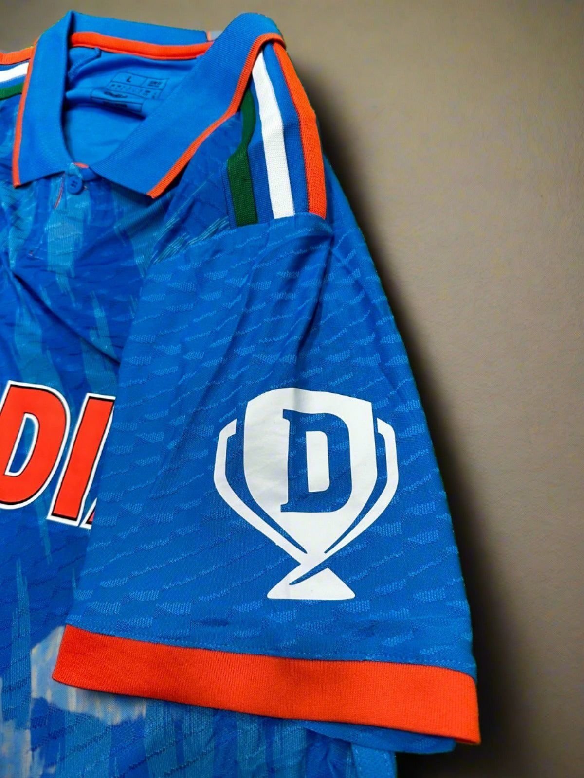 INDIA ODI TRI COLOR CRICKET JERSEY PLAYER VERSION