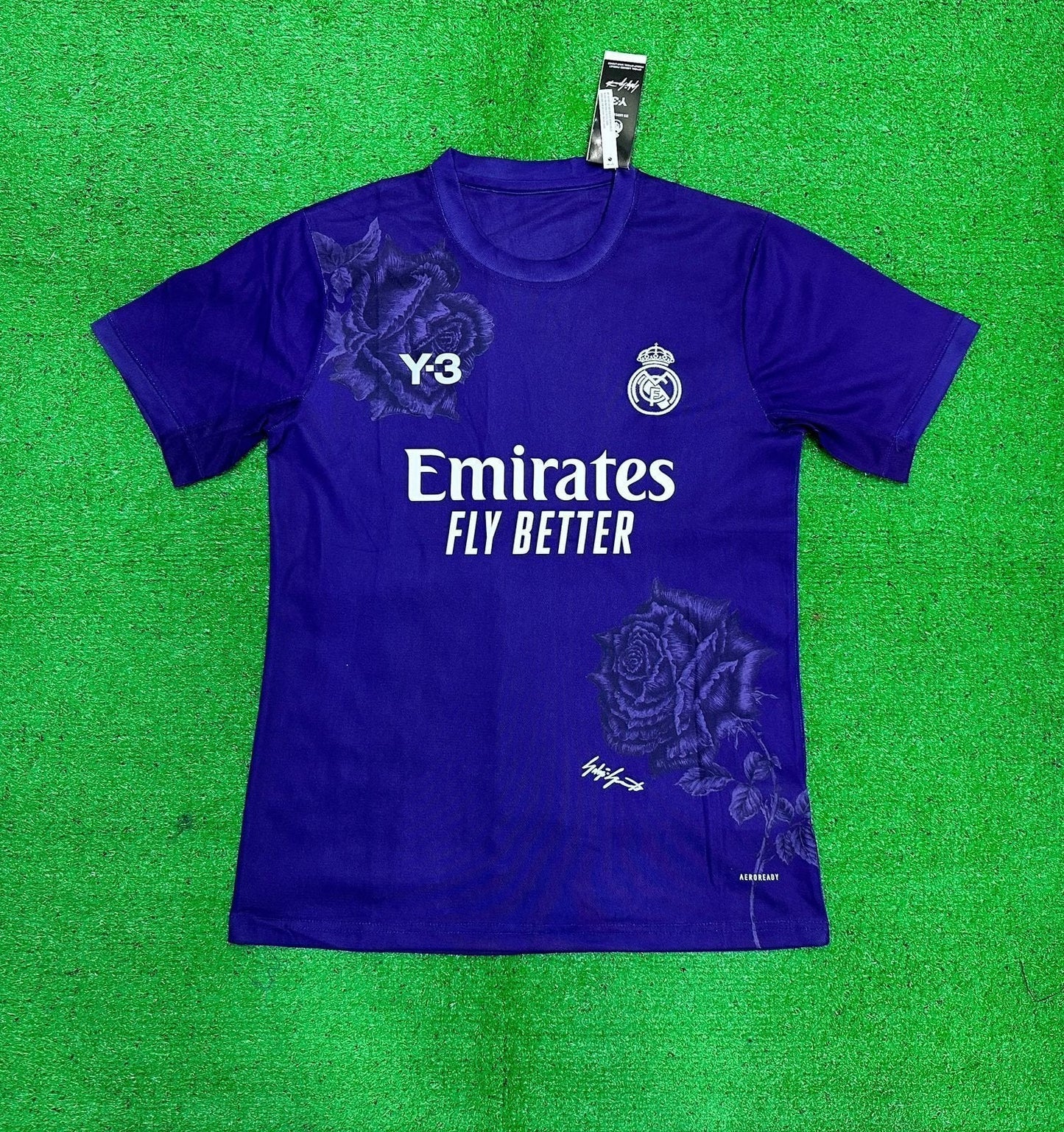REAL MADRID Y-3 PURPLE FAN VERSION