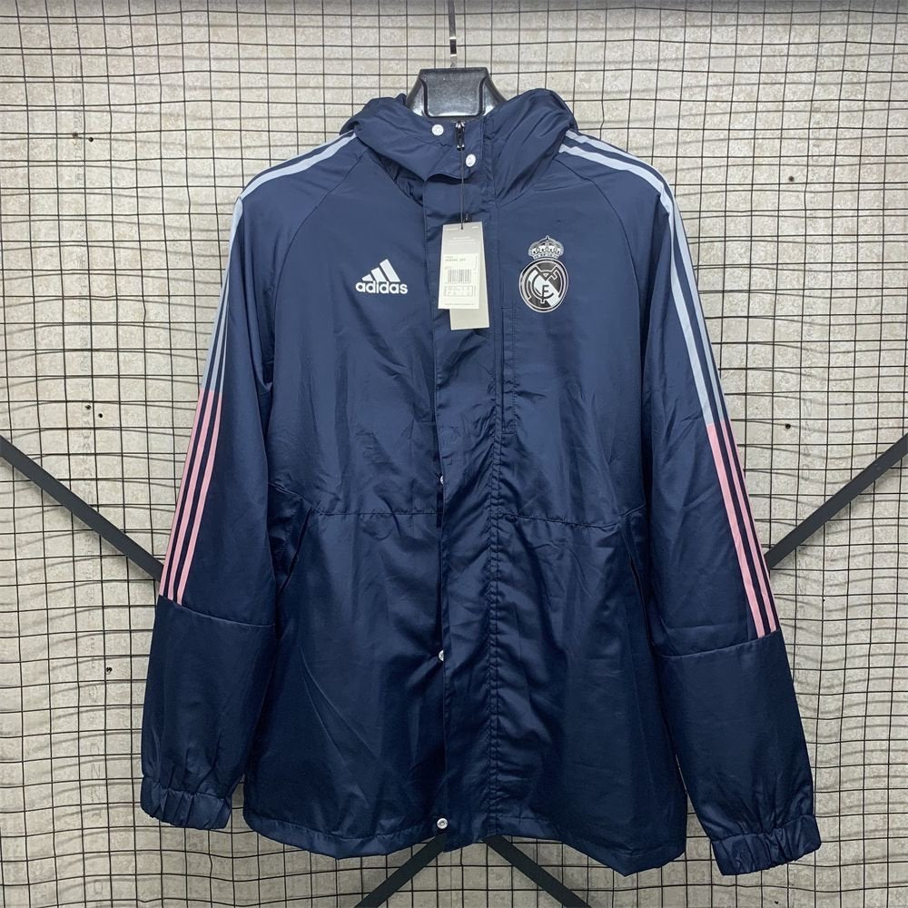 REAL MADRID NAVY BLUE 24-25 WINDBREAKER