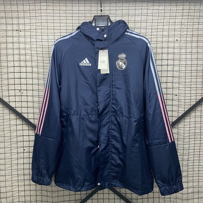 REAL MADRID NAVY BLUE 24-25 WINDBREAKER