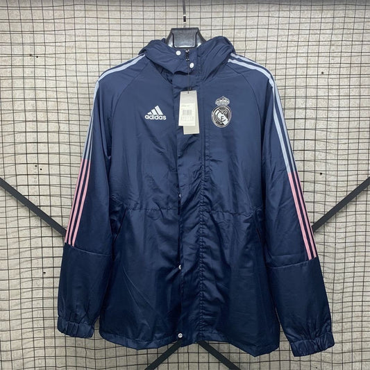 REAL MADRID NAVY BLUE 24-25 WINDBREAKER