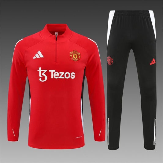 MANCHESTER UNITED RED TRACKSUIT 24-25