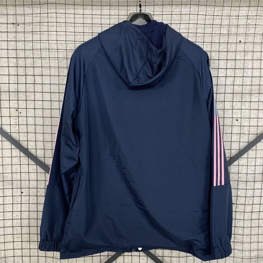 REAL MADRID NAVY BLUE 24-25 WINDBREAKER