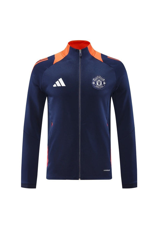 JACKET MANCHESTER UNITED BLUE AND ORANGE 24-25