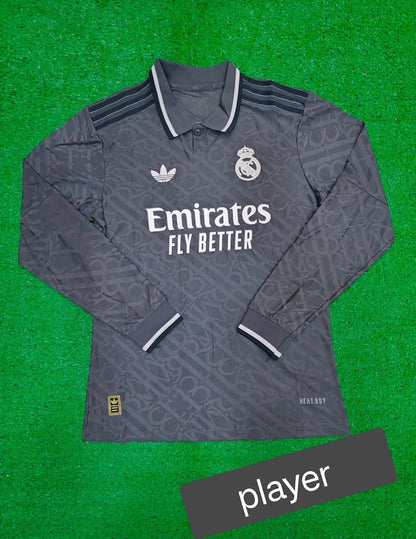 REAL MADRID THIRD 24-25 FULL SLEEVES PLAYER VERSION