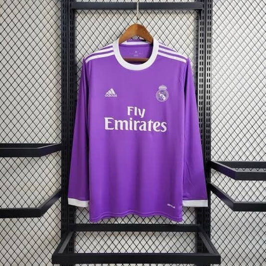 Retro Real Madrid away 16/17 Full sleeve