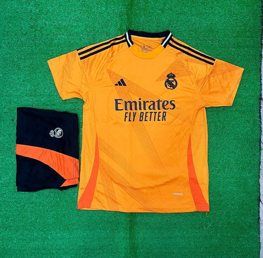 REAL MADRID AWAY KIT 24/25(JERSEY AND SHORTS)