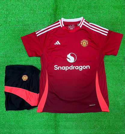 MANCHESTER UNITED HOME 24/25 (JERSEY AND SHORTS)